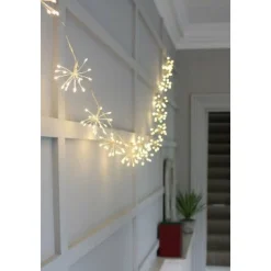 Starburst Chain Lights, Battery Operated, Set of 3