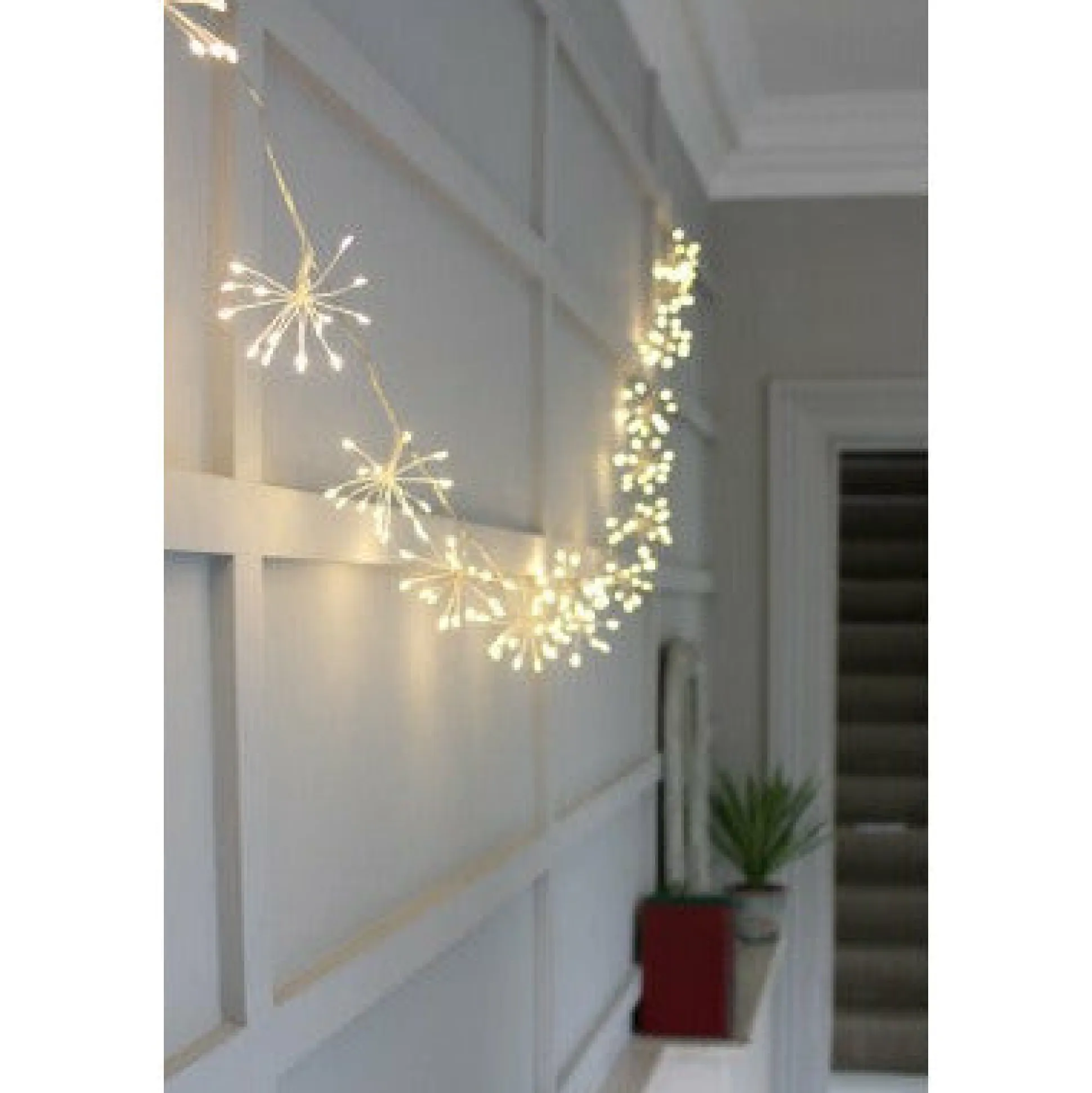 Starburst Chain Lights, Battery Operated, Set of 3
