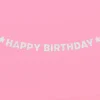 Star Girl Bday Banner - Iridescent Foil Banner