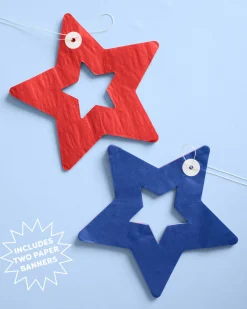 Star Spangled Banner - set of 2 paper banners