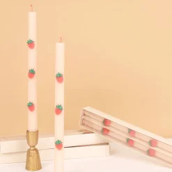 Strawberry Table Candles