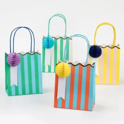 Stripe Party Bags, Pack of 8