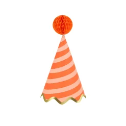 Stripe Party Hats, Pack of 8