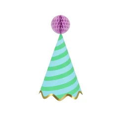 Stripe Party Hats, Pack of 8