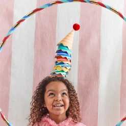 Stripe Party Hats, Pack of 8