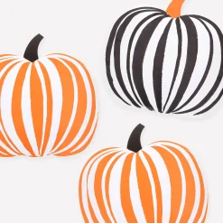 Stripe Pumpkin Placemats, Pack of 12
