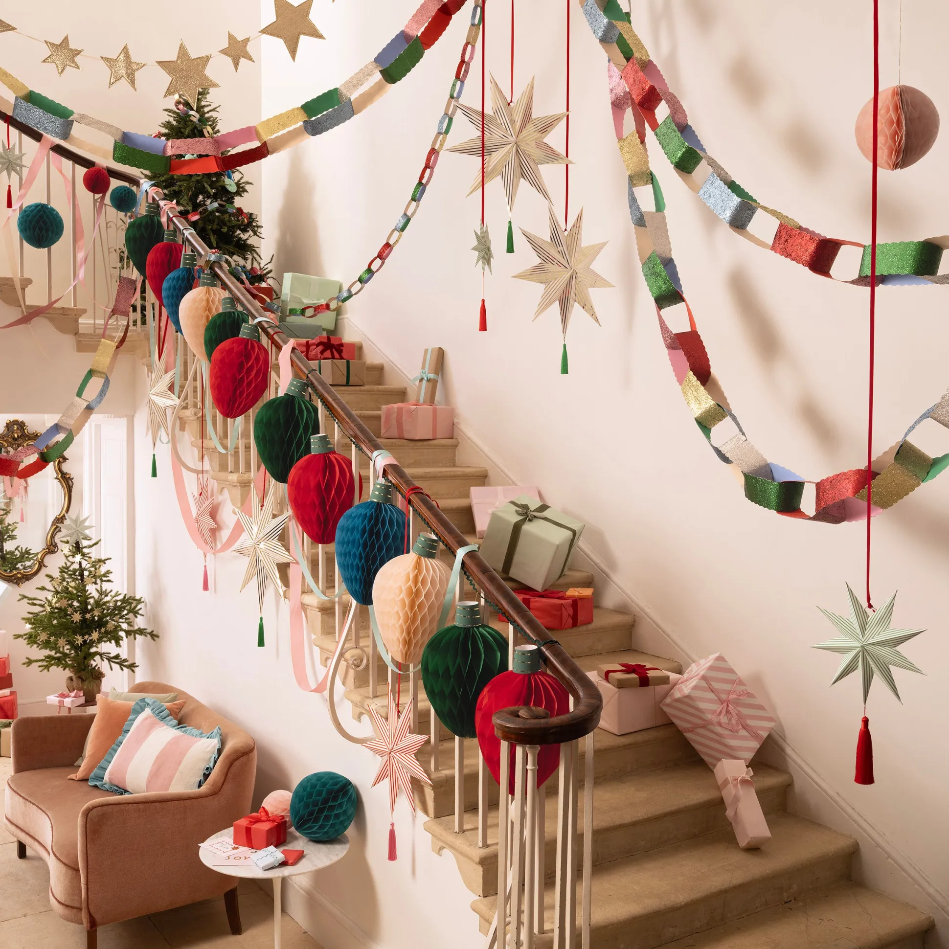 Stripe Star Decorations