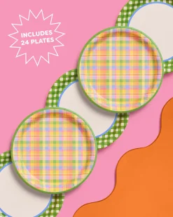 Summer Camp Plates - 24 paper plates