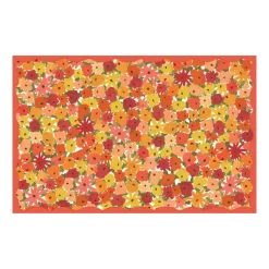 Sun Burt Florals Rectangle Paper Placemats, Set of 24