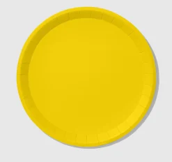 Sunshine Yellow Classic Large Plates (10 per pack)