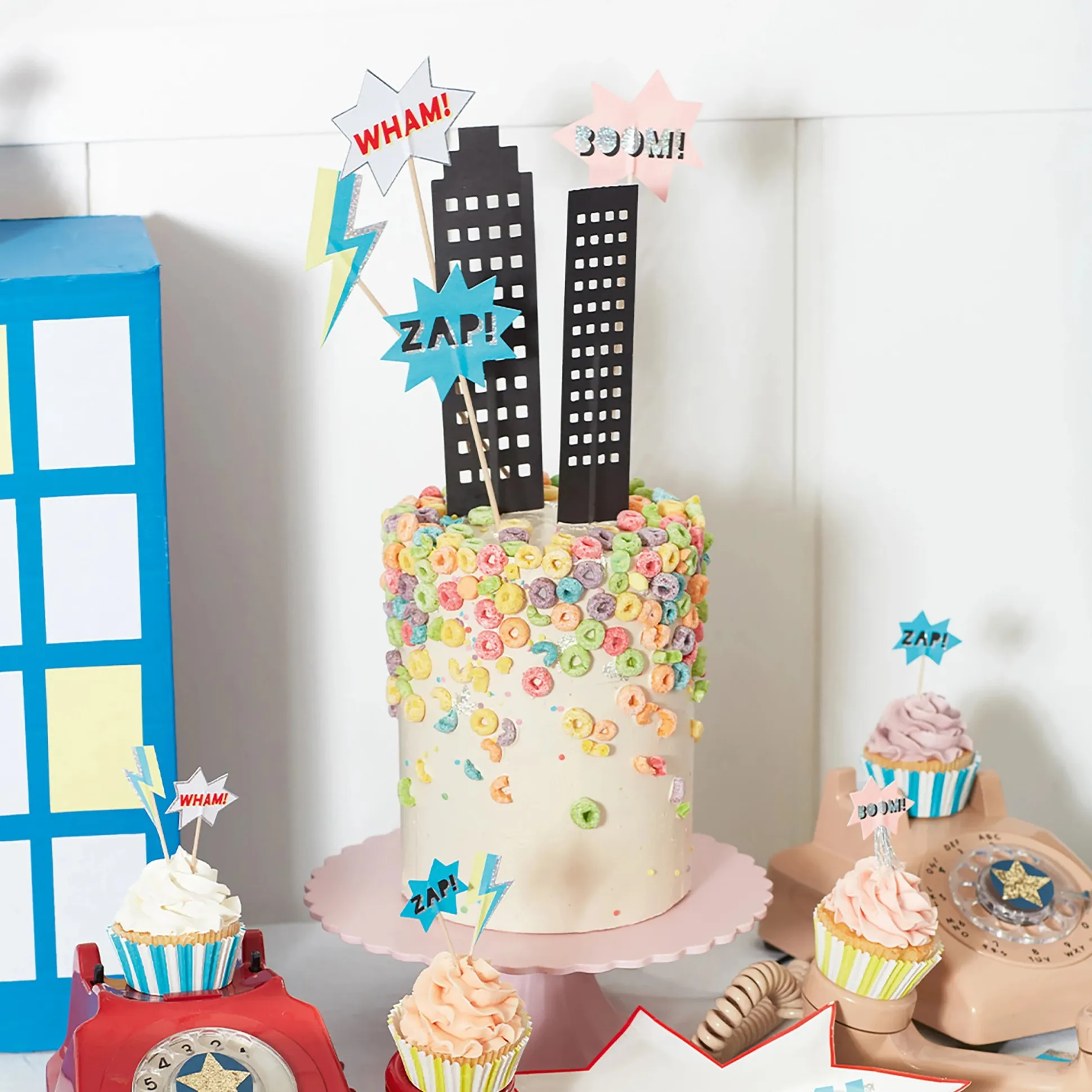 Superhero Cake Topper