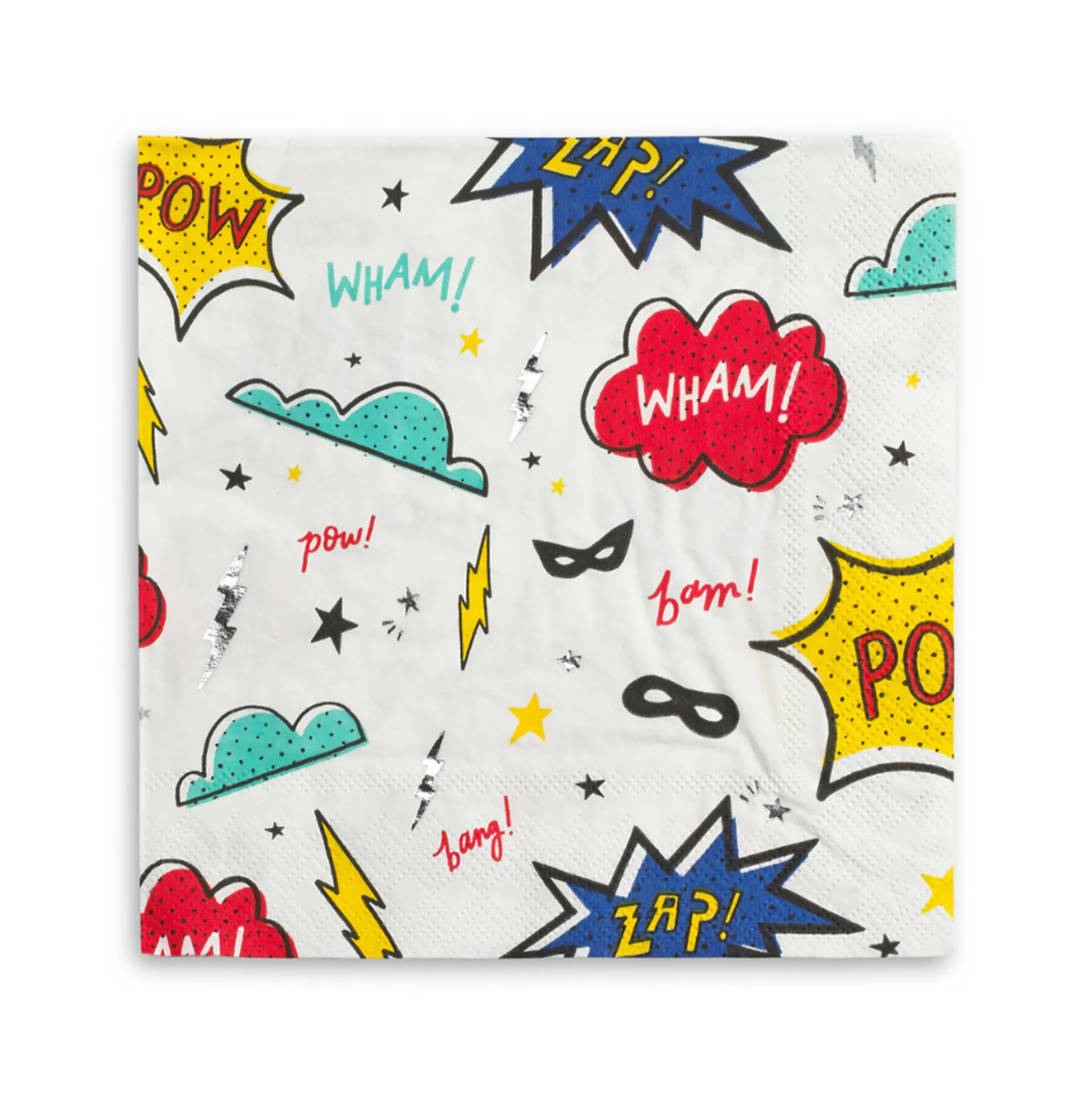 Superhero Large Napkins, Pack of 16