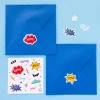 Superhero Sticker Set, Pack of 4