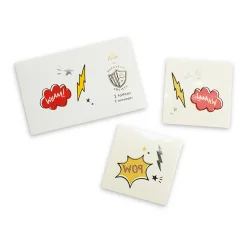 Superhero Temporary Tattoos, Pack of 2