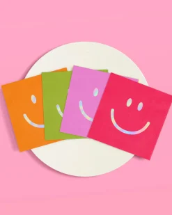 Super Smiley Napkins, Pack of 24