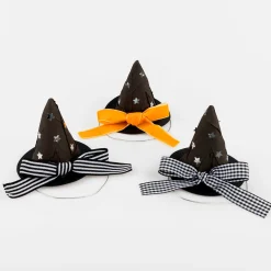 Surprise Witch Hats With Bows, Pack of 3