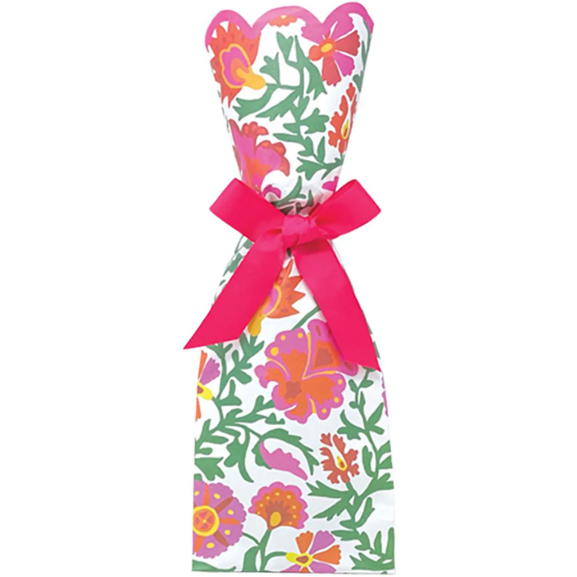Suzani Wine Bags, Pack of 6