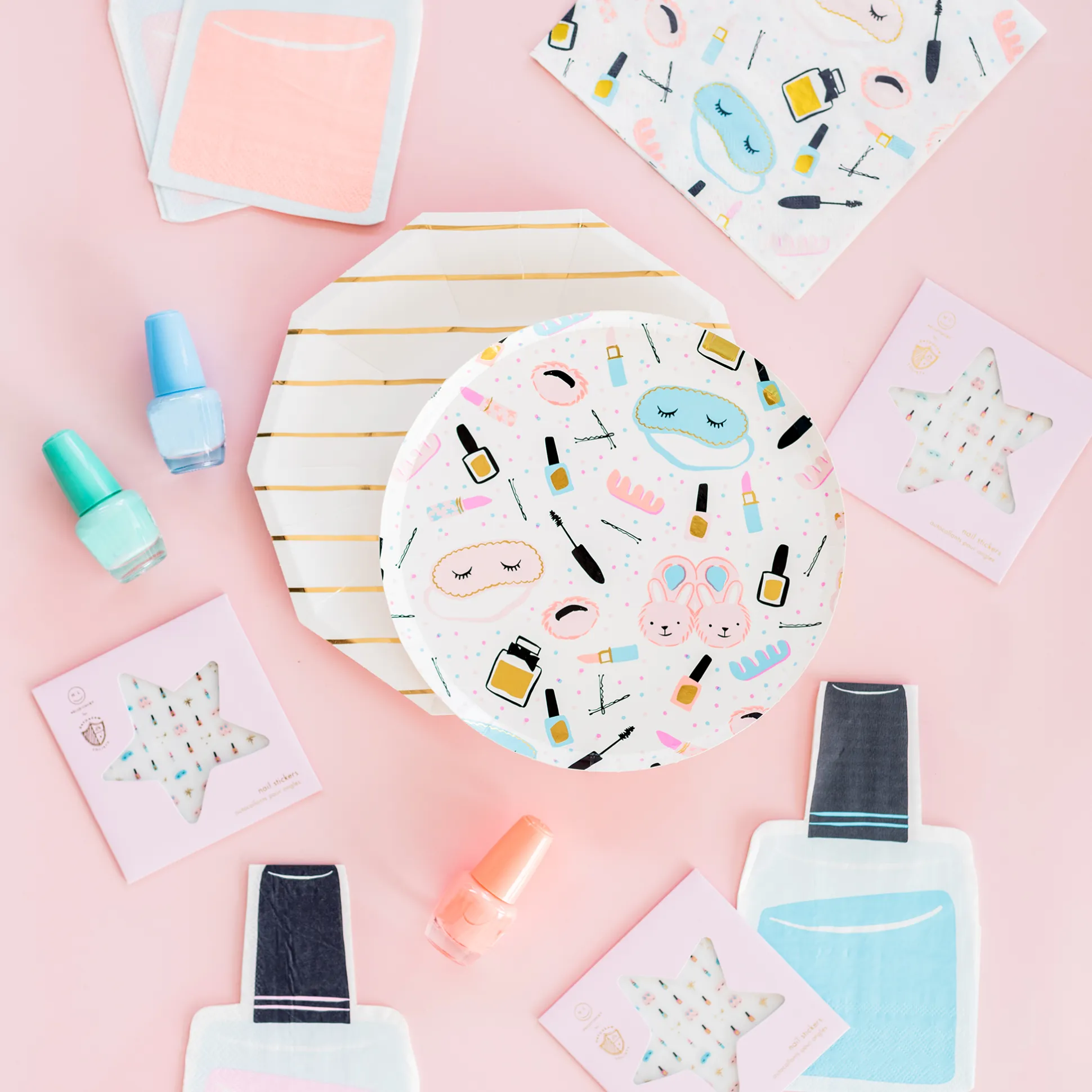 Sweet Dreams Nail Stickers, Pack of 100