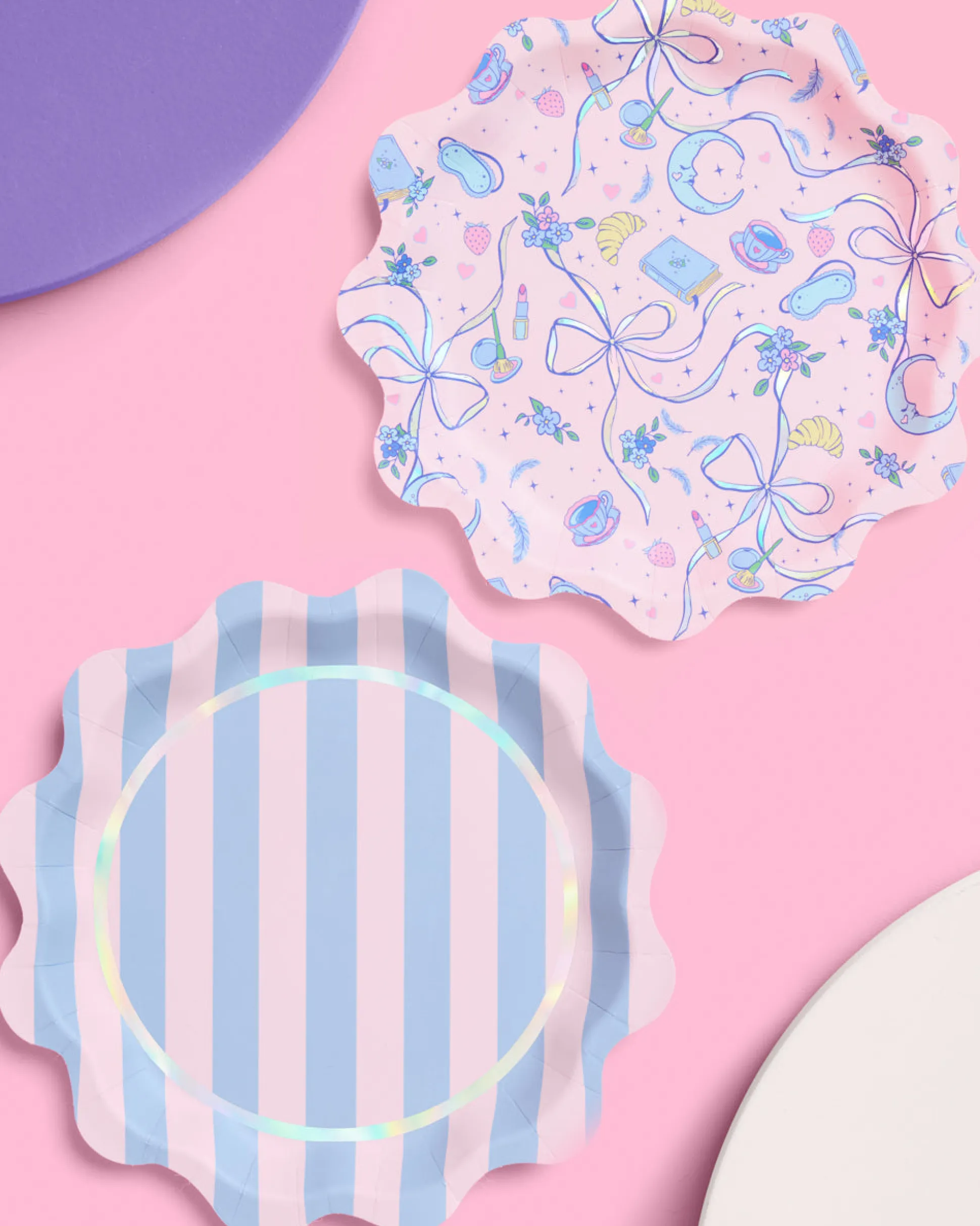 Sweet Dreams Plates - 24 paper plates