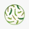 Sweet Pea Appetizer Plate Set - set of 12
