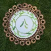 Sweet Pea Duet Hors d'Oeuvres Plate Set - set of 12