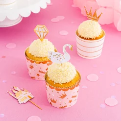 Sweet Princess Cupcake Decorating Set, Pack of 24