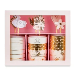 Sweet Princess Cupcake Decorating Set, Pack of 24