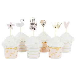 Sweet Princess Cupcake Decorating Set, Pack of 24