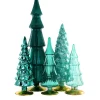 Teal Trees, Set of 5