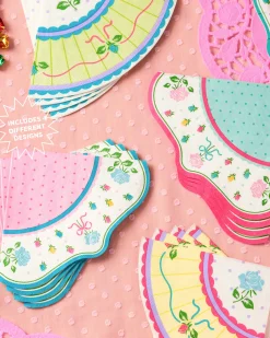 Tea Party Napkins - 24 pastel paper napkins