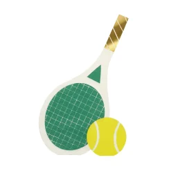 Tennis Napkins, Pack of 16