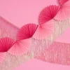 That's Hot Garland - paper fan banner