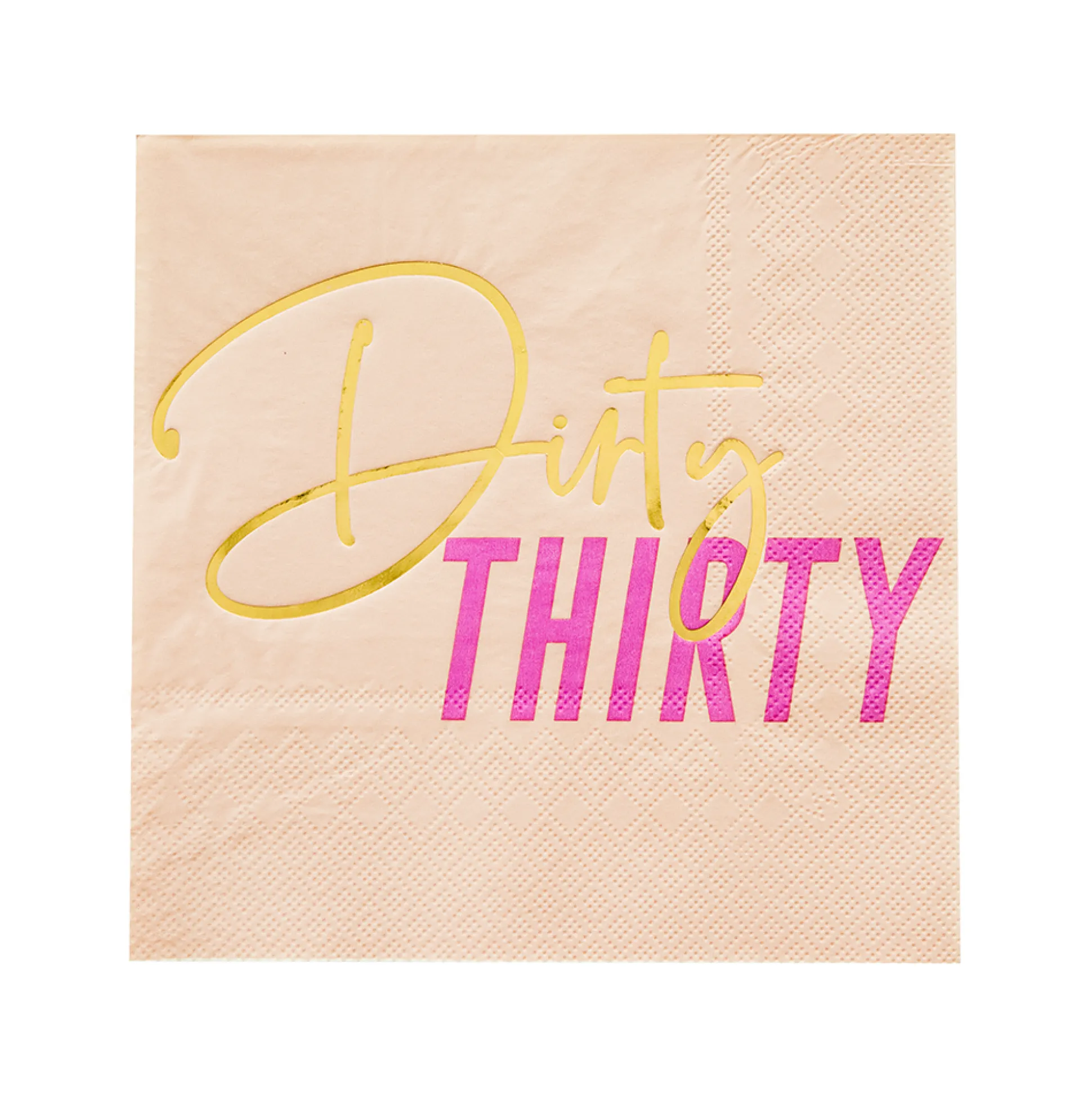 Thirty Milestone Large Napkins, Pack of 16