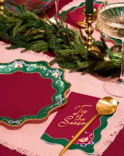 Tis the Season Napkins - 50 rectangle napkins
