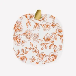 Toile Pumpkin Napkins (x 16)