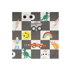Toybox Icon Large Napkin, Set of 16