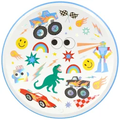 Toybox Icon Large Plate, Set of 8
