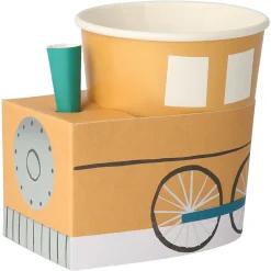 Train Cups, Pack of 8