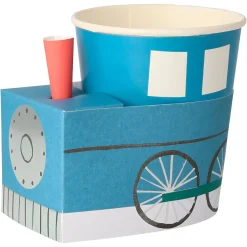 Train Cups, Pack of 8