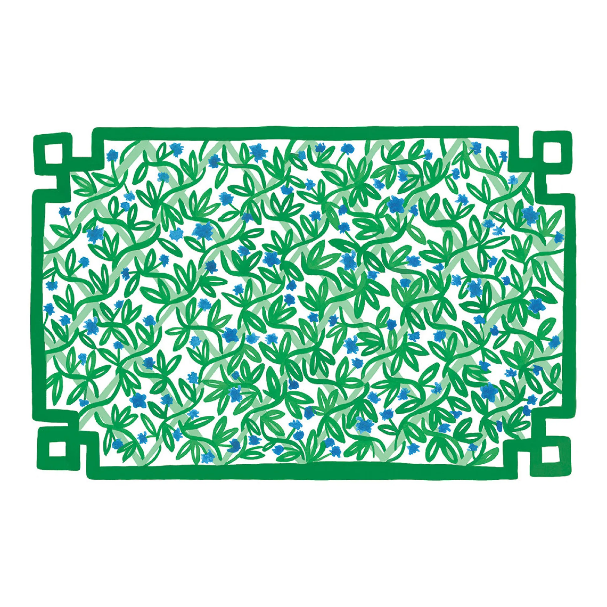 Trellis Paper Placemats, Set of 24