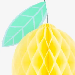 Tropical Fruit Honeycomb Decorations (x 7)