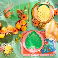 Tropical Leaf Plates (x 8)