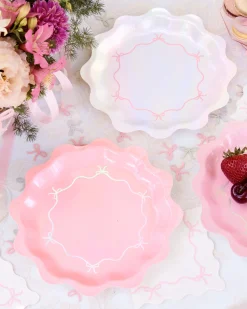 Tying the Knot Plates - 24 paper plates