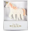 Unicorn Glitter Candle