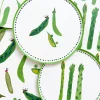 Verdant Appetizer Plate Set - set of 12