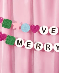 Very Merry Era Banner - friendship bracelet banner