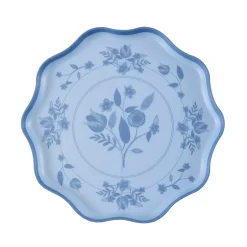 Vintage Botanical Reusable Small Plates (x 4)