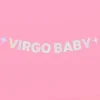 Virgo Baby Banner - Iridescent Foil Banner