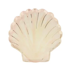 Watercolor Clam Shell Plates