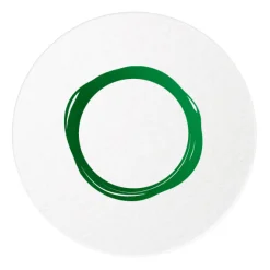 Wax Stamp Coasters, Green Foil
